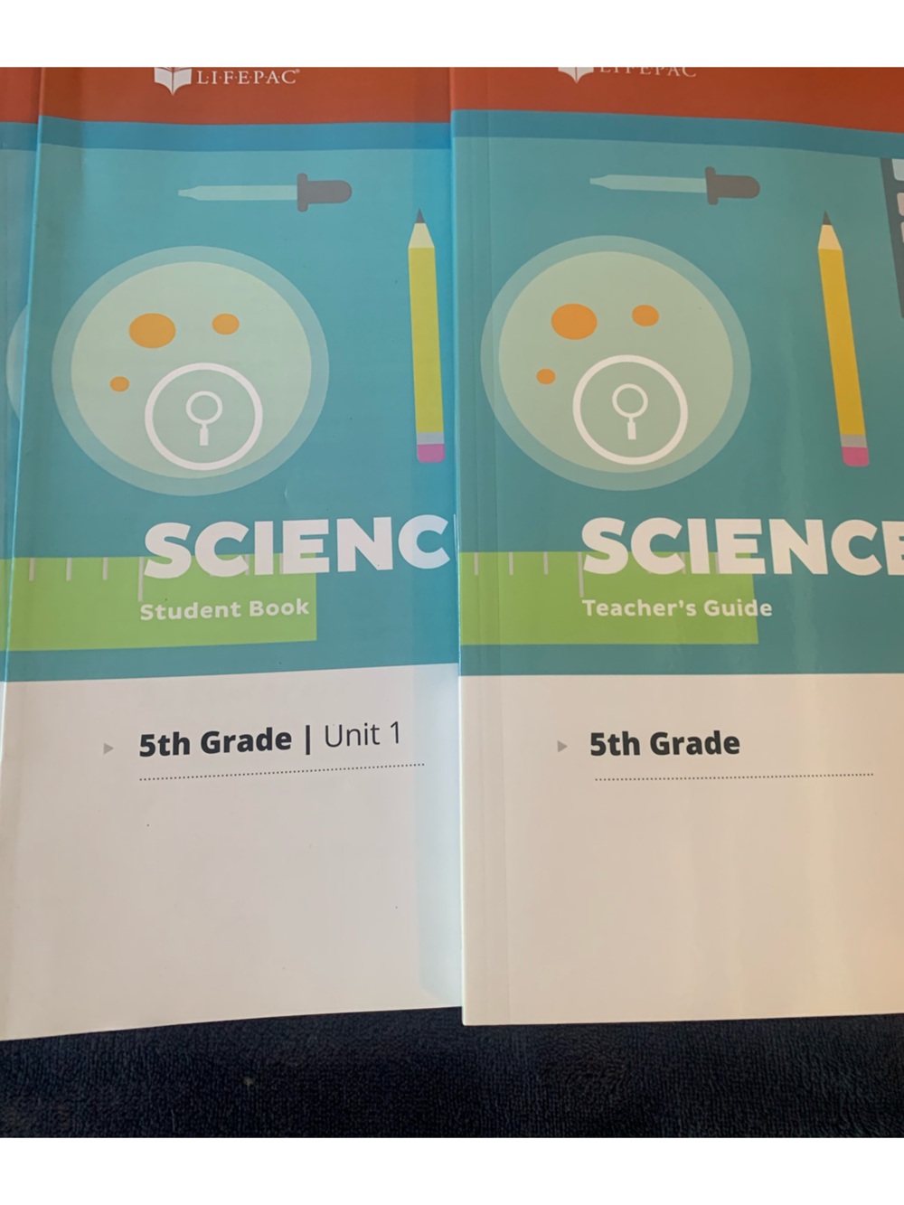 5th Grade Science Student & Teacher Book Set Lifepac aop - Picture 3 of 3